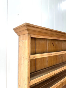 A Diminutive 19th Century Irish Pine Dresser or Cupboard
