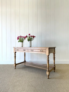 An Antique Pine Server or Console Table