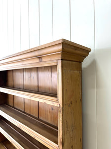 A Diminutive 19th Century Irish Pine Dresser or Cupboard