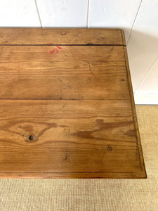 An Ancient English Pine Lowboy c1780