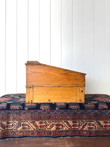 An English Pine Mobile Desk c1890