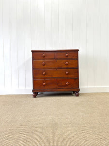 A 19th Century English Chest of Drawers/Dresser