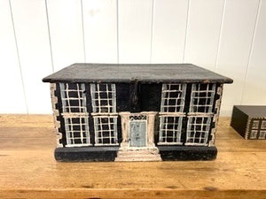 An Antique Painted Georgian Country House Box