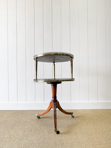 An English Regency "What-Not" shelf or Dumb Waiter