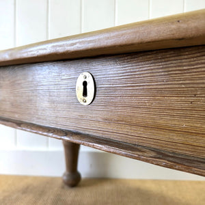 An Antique English Country Pine Coffee Table