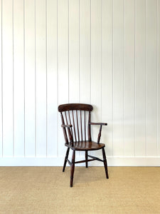 A 19th Century Elm & Beech Armchair