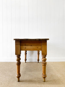An Antique English 5ft Dining Server or Console Table