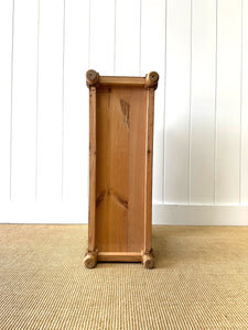 An English Pine Bench