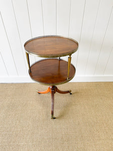 An English Regency "What-Not" shelf or Dumb Waiter