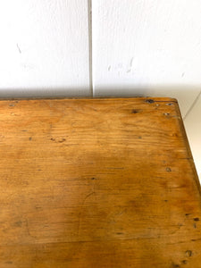 A Pine Washstand or Console Table