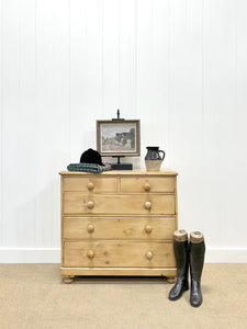 A 19th Century English Chest of Drawers or Dresser