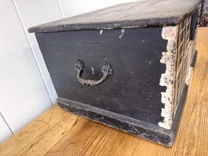 An Antique Painted Georgian Country House Box