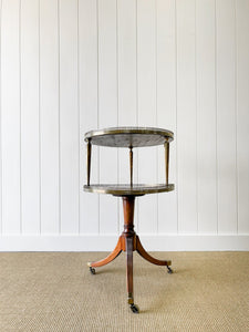 An English Regency "What-Not" shelf or Dumb Waiter