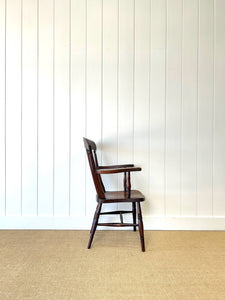 A 19th Century Elm & Beech Armchair