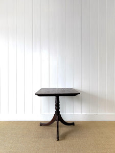 An English Oak Tripod Table