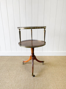 An English Regency "What-Not" shelf or Dumb Waiter