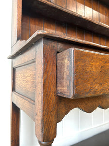 A George III Style Oak Welsh Dresser