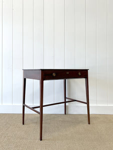 An English Country Mahogany Console Table
