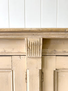 An Antique English Oak Sideboard