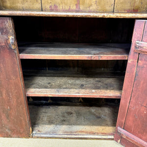An Antique Cupboard Cabinet or Hutch c1820