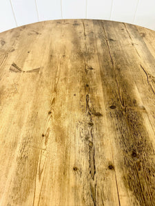 An English Round Cricket Table 42"
