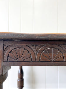 Antique English Country 6ft Refectory Style Oak Table