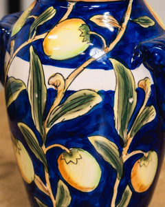 Cantagalli Colorful Majolica Vase c1890
