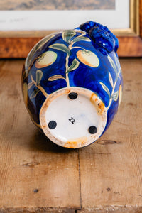Cantagalli Colorful Majolica Vase c1890