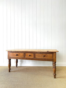 An Antique English 6ft Dining Server or Console Table