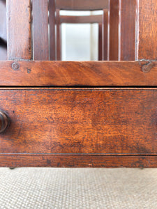 A Delightful And Rare Georgian Mahogany Canterbury or Magazine Newspaper Holder