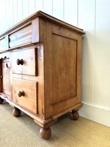 An English Country Pine Buffet or Sideboard