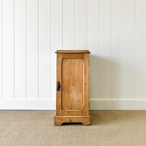 A Charming Pine Nightstand c1890