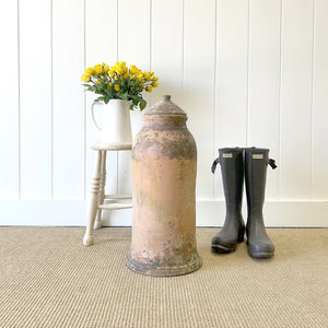 A Large Old English Garden Rhubarb Forcer