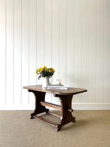 A Country Oval Oak 4ft  Coffee Table