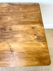 An English Country Pine 6ft Dining Table