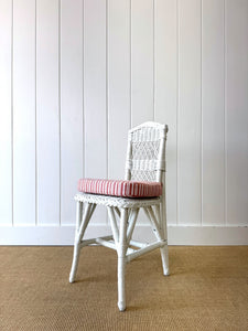 An Antique Wicker Side Chair