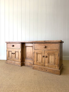 An English Country Pine Buffet or Sideboard