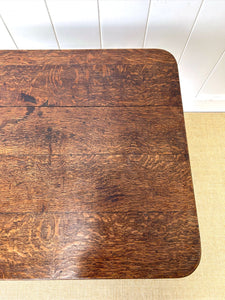 An English Oak Tripod Table