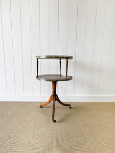 An English Regency "What-Not" shelf or Dumb Waiter
