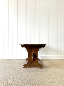 A Country Oval Oak 4ft  Coffee Table