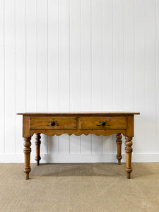 An Antique English 5ft Dining Server or Console Table