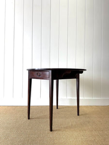 An English Country Mahogany Pembroke Drop Leaf Table