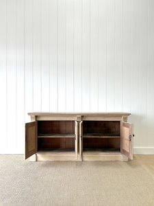 An Antique English Oak Sideboard