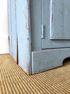 An Antique Pale Blue Welsh Kitchen Dresser or Hutch – The Parsons Nose  Antiques