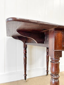 An English Country Mahogany Pembroke Drop Leaf Table