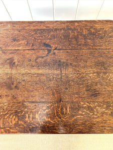 An English Oak Tripod Table