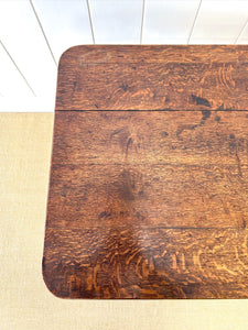 An English Oak Tripod Table