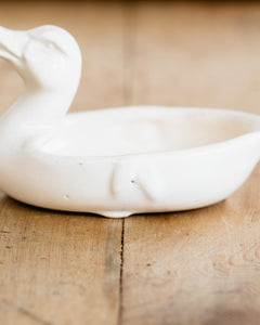 Vintage Weller Pottery Duck Jewelry or Soap Dish