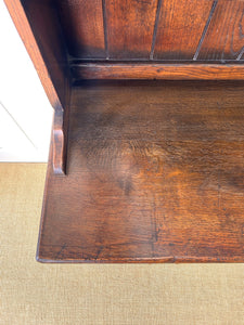 A George III Style Oak Welsh Dresser