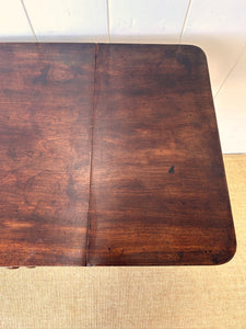 Charming English Georgian Mahogany Nightstand or Sidetable